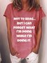 Damen Buchstabe Kurzarm T-Shirts T-Shirt Rundhals Lässig Sommer Oberteile