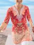 Locker Urlaub Langarm Blusen & Shirts Tunika