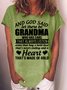 Damen Textbriefe Langarm T-Shirts T-Shirt Rundhals Lässig Frühling/Herbst Oberteile