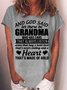 Damen Textbriefe Langarm T-Shirts T-Shirt Rundhals Lässig Frühling/Herbst Oberteile