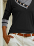 Damen Unifarben Einfach Herbst Täglich Asymmetrisch Langarm H-Linie Regelmäßig Mittel Elastizität Blusen & Shirts