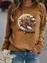 Damen Lässig Figur Herbst Polyester Täglich H-Linie Regelmäßig Mittel Elastizität Regelmäßig Größe Sweatshirts
