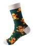 Weihnachten Baumwolle Hoch Strecken Weihnachtsmann Baum Schneeflocke Muster Socken festlich Party Matching