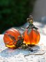 Straße Alle Jahreszeiten Halloween Metall Täglich Harz Harz Halloween Baumeln Ohrringe für Damen