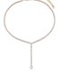Elegant Diamant Herz Halskette Y-Kette Hochzeit Party Festival Schmuck