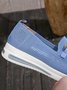 Damen Strass Kette Atmungsaktiv Slip-On Sneakers