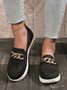Damen Strass Kette Atmungsaktiv Slip-On Sneakers