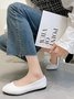 Mehrfarbig Auswahl Samt Einfach Flach Schuhe