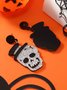 Halloween Glitzernd Schädel Hut Zucht Ohrringe