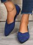 Urban Einfach Spitz Flach Schuhe