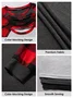Damen Langarm Bluse Frühling/Herbst Weihnachten Polyester Baumwolle Rundhals Täglich Ausgehen Lässig Oberteile