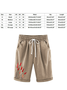 Damen Geblümt Shorts Hose mit Weitem Bein Lässig Sommer Shorts