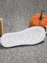 Halloween Schwarz Kürbis die Fledermaus Textil Slip On Schuhe