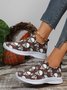 Halloween Kürbis die Fledermaus Slip On Flyknit Sneakers