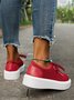 Lässig Schnürung Dekor Atmungsaktiv Textil Skate-Schuhe