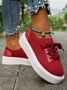 Lässig Schnürung Dekor Atmungsaktiv Textil Skate-Schuhe