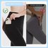 Damen Lässig Unifarben Alle Jahreszeiten Tasche Patchwork Knöchelhose Leggings