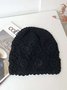 Blume Ausgehöhlt Hand Böhmisch Gestrickt Mütze Hut