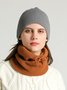 Damen Wärme Kunstpelz Halsmanschette Gestrickt Hut