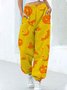 Halloween Lässig Weit Hose