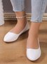Damen minimalistisch Bequem Pendeln Flache Schuhe
