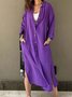 Hemdkragen Freizeitkleid Mit Nein