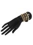Damen minimalistisch Strass Kettenarmbänder Sets