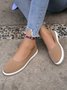 Damen minimalistisch Textil Lässig Flache Schuhe