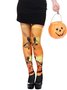 Halloween Kürbis Hexe Overknee-Socken
