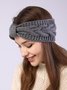 Twist Stricken Schleife Stirnband