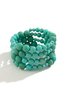 Elegant Irregulär Faux Perle Türkis Perlen Arm Wickeln Kette
