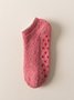 1 Paar Damen Wärme Korallenvlies Silikon Anti-Schleudern Socken für den Boden