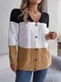 Wolle/Stricken Lässig Weit Strickjacke