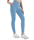 Damen Lässig Unifarben Alle Jahreszeiten Tasche Patchwork Knöchelhose Leggings