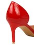 Damen minimalistisch Stiletto-Absatz Seite Hohl Pumps
