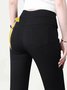 Lässig Unifarben Vlies Legging
