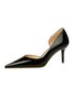 Damen minimalistisch Stiletto-Absatz Seite Hohl Pumps