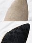 Damen minimalistisch Blockabsatz Chelsea Stiefelette