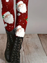 Weihnachtsmann Lässig Fest Legging