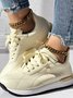 Lässig PU Unifarben Alle Jahreszeiten Lässig Schuhe
