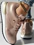 Lässig PU Unifarben Alle Jahreszeiten Lässig Schuhe