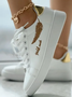 Abstrakt Dicker Boden Skate-Schuhe