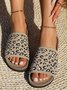 Textil Sommer Lässig Leopard Rutschfest