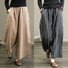 Damen Unifarben Lang Hose Lässig Frühling/Herbst Hose