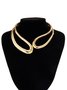 übertrieben Geometrisch Hohl Halsband