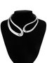 übertrieben Geometrisch Hohl Halsband