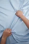 Damen Unifarben V-Ausschnitt Kurzarm Lässig Sommer Baumwolle Jumpsuit