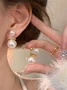 1 Paar Elegant Nachgemachte Perle Ohrringe