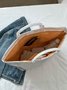 Lässig Wasserdicht PVC GROSSE KAPAZITÄT Handtasche