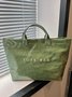 Lässig Wasserdicht PVC GROSSE KAPAZITÄT Handtasche